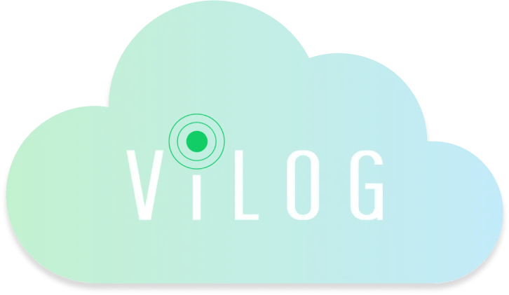 The ViLOG logo inside a cloud